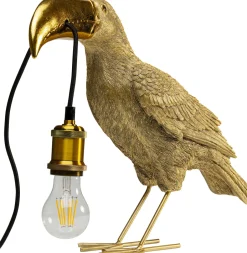 KARE Tischleuchte Toucan Gold 42cm