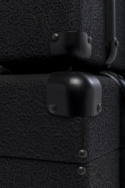 KARE Truhe Voyage Schwarz (3/Set)