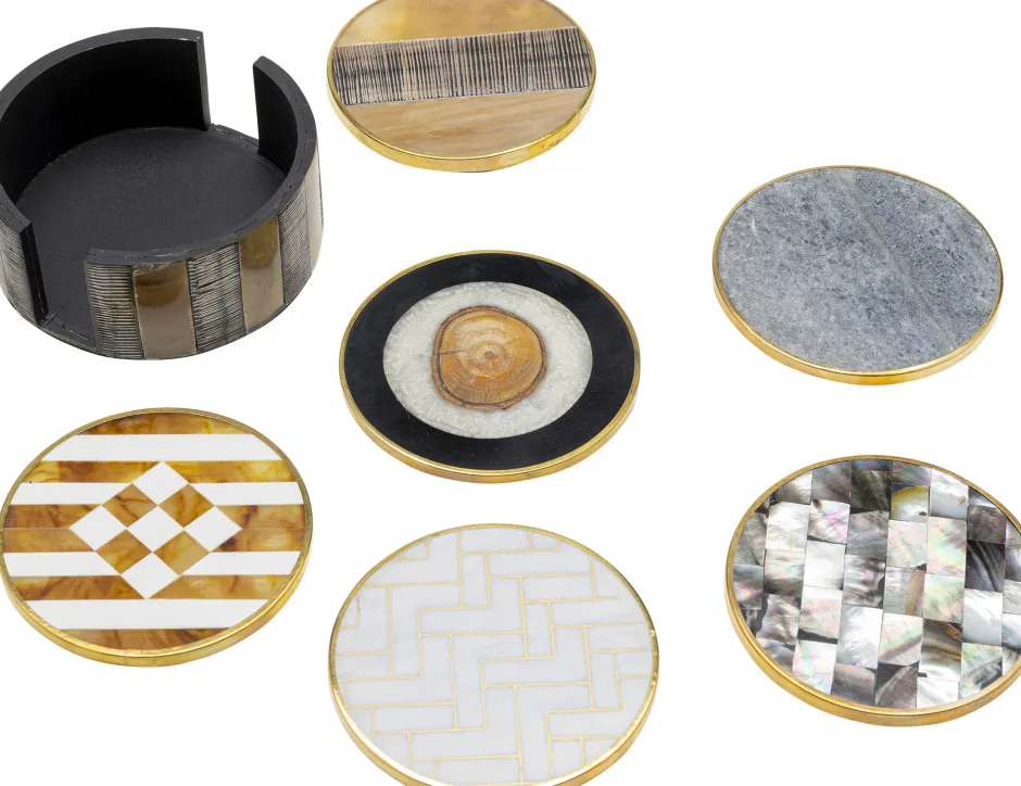 KARE Untersetzer Nature (6/Set)