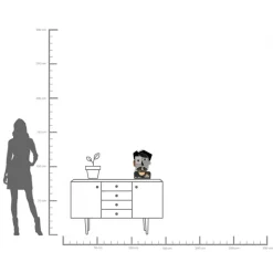 KARE Vase Abstract Gentleman 43cm