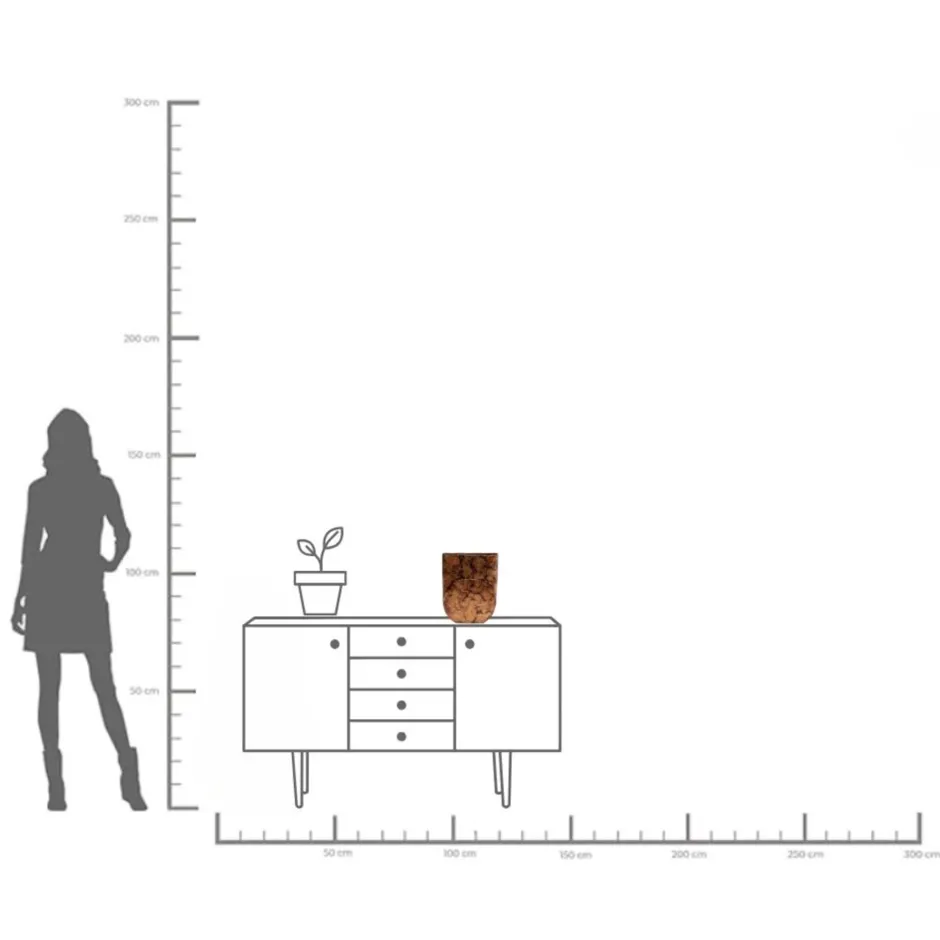 KARE Vase Amporo 31cm