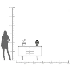 KARE Vase Artistico 33cm