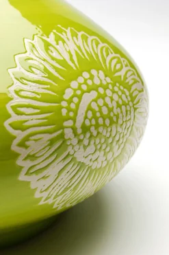 KARE Vase Big Bloom Grün 21cm