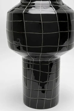 KARE Vase Black Mesh 42cm