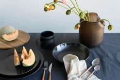 KARE Vase Buckle Braun 21cm