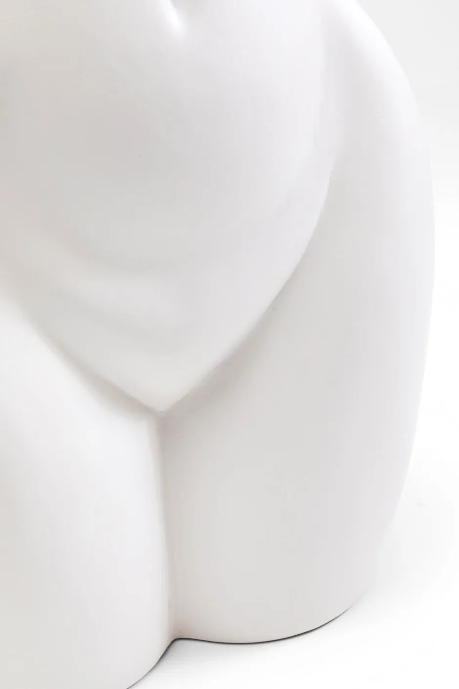 KARE Vase Donna Weiß 40cm