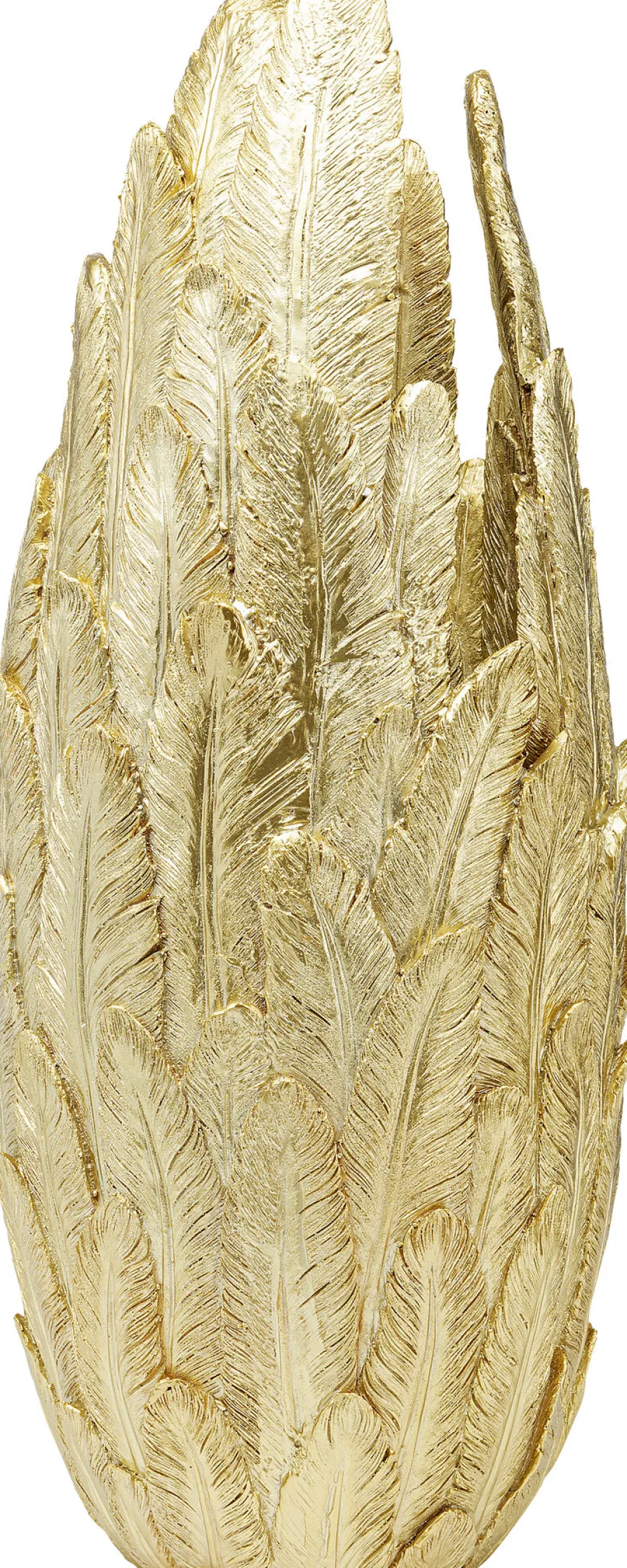 KARE Vase Feathers Gold 80
