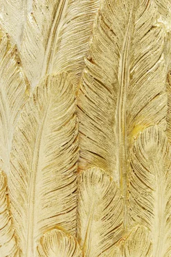 KARE Vase Feathers Gold 80
