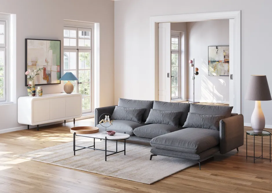 KARE Vase Foglie Colore 40cm