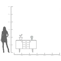 KARE Vase Galicia Grün 28cm