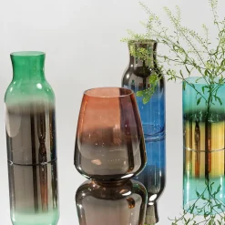 KARE Vase Glow Rot 23cm