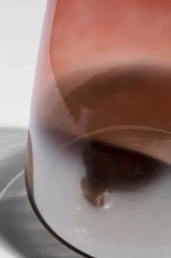 KARE Vase Glow Rot 23cm