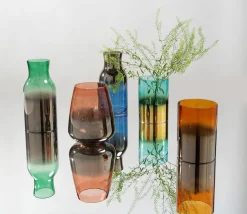 KARE Vase Glow Rot 23cm