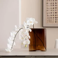 KARE Vase Grazioso Braun 32cm