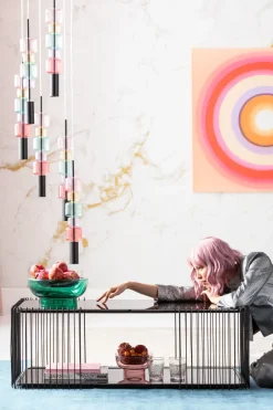 KARE Vase Grazioso Grün 32cm