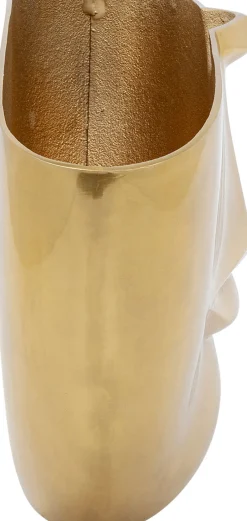 KARE Vase Half Face Gold 46cm