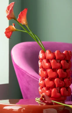 KARE Vase Hearts 33cm
