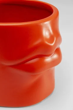 KARE Vase Labbra Pink 12cm