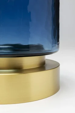 KARE Vase Lumi Blau 18cm