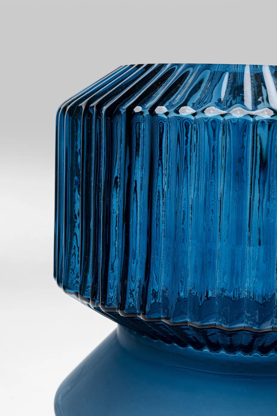 KARE Vase Marvelous Duo Blau 36cm