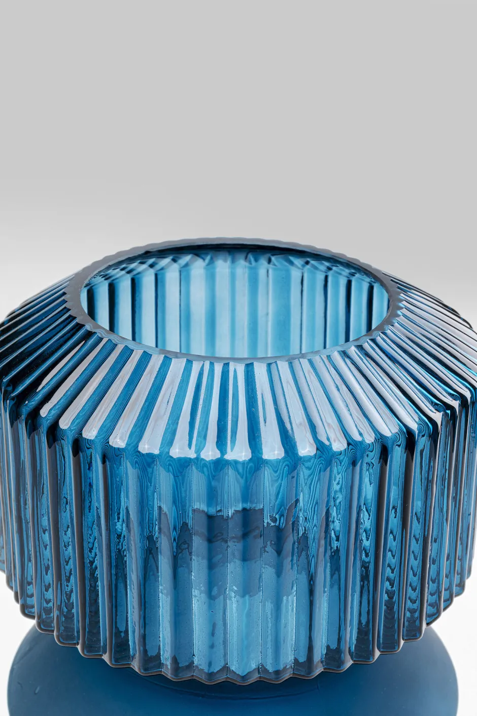 KARE Vase Marvelous Duo Blau 36cm