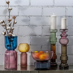 KARE Vase Marvelous Duo Gelb Lila 31cm