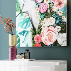 KARE Vase Marvelous Duo Gelb Lila 38cm