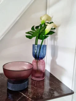 KARE Vase Marvelous Duo Rot Blau 21