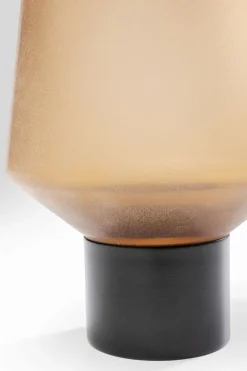 KARE Vase Noble Ring Amber Matt 26cm