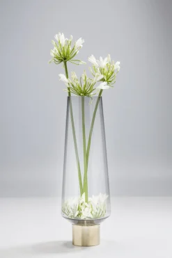 KARE Vase Noble Ring Grau 40cm