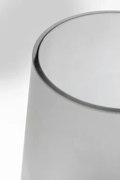 KARE Vase Noble Ring Grau Matt 26cm