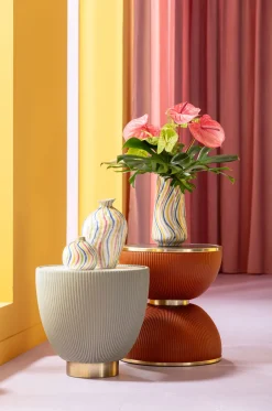 KARE Vase Rivers Colore 30cm