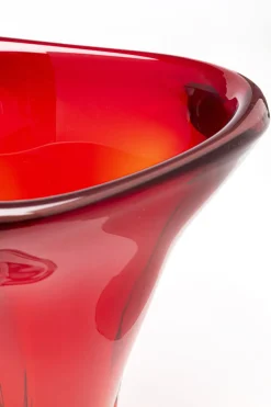 KARE Vase Salut Rot 36cm