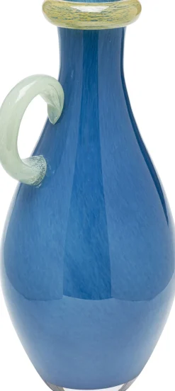 KARE Vase Sina Blau 32cm