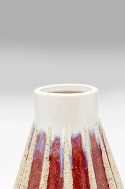 KARE Vase Tic Tac Rot 24cm