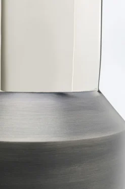 KARE Vase Vesuv Schwarz 51cm