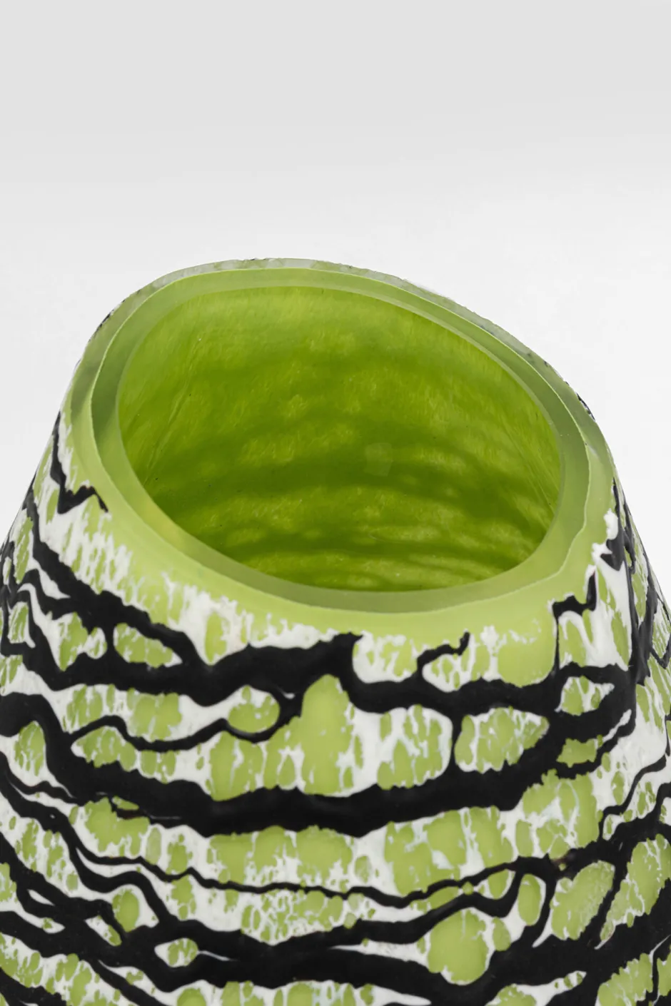 KARE Vase Volante Grün 27cm