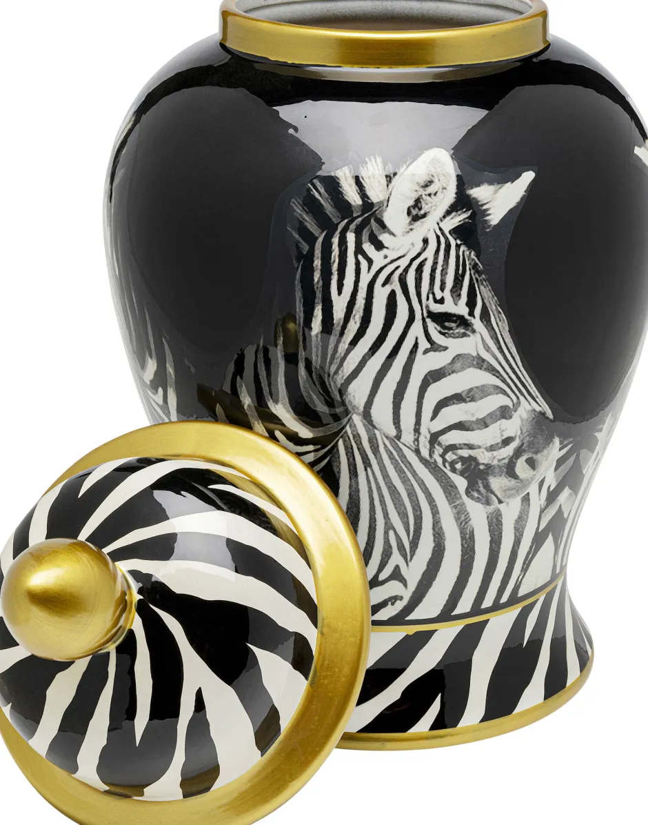 KARE Vase Zebra Face 38cm