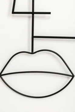 KARE Wandgarderobe Art Boy Face 90x200cm