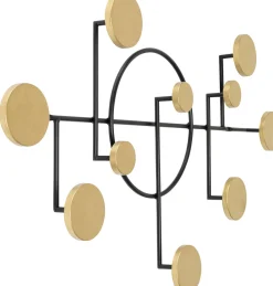 KARE Wandgarderobe Art Circles 79cm