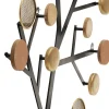 KARE Wandgarderobe Bubble Tree Metallic 112cm