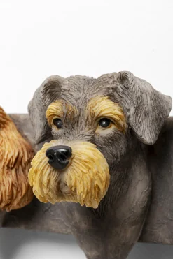 KARE Wandgarderobe Dog Family 31cm