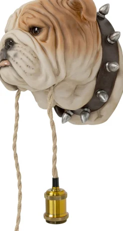 KARE Wandleuchte Animal Dog Head 25cm