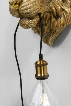 KARE Wandleuchte Animal Tiger Head 34cm