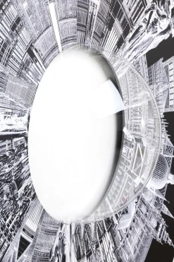 KARE Wandobjekt City Pupil Ø160cm