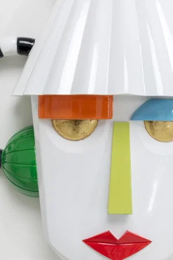 KARE Wandobjekt Mesquerade Weiß 37x41cm