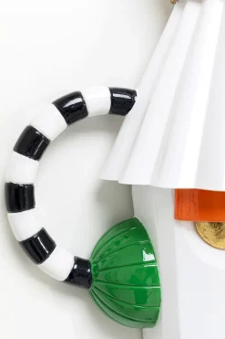 KARE Wandobjekt Mesquerade Weiß 37x41cm