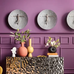 KARE Wandobjekt Umano Silber Ø60cm