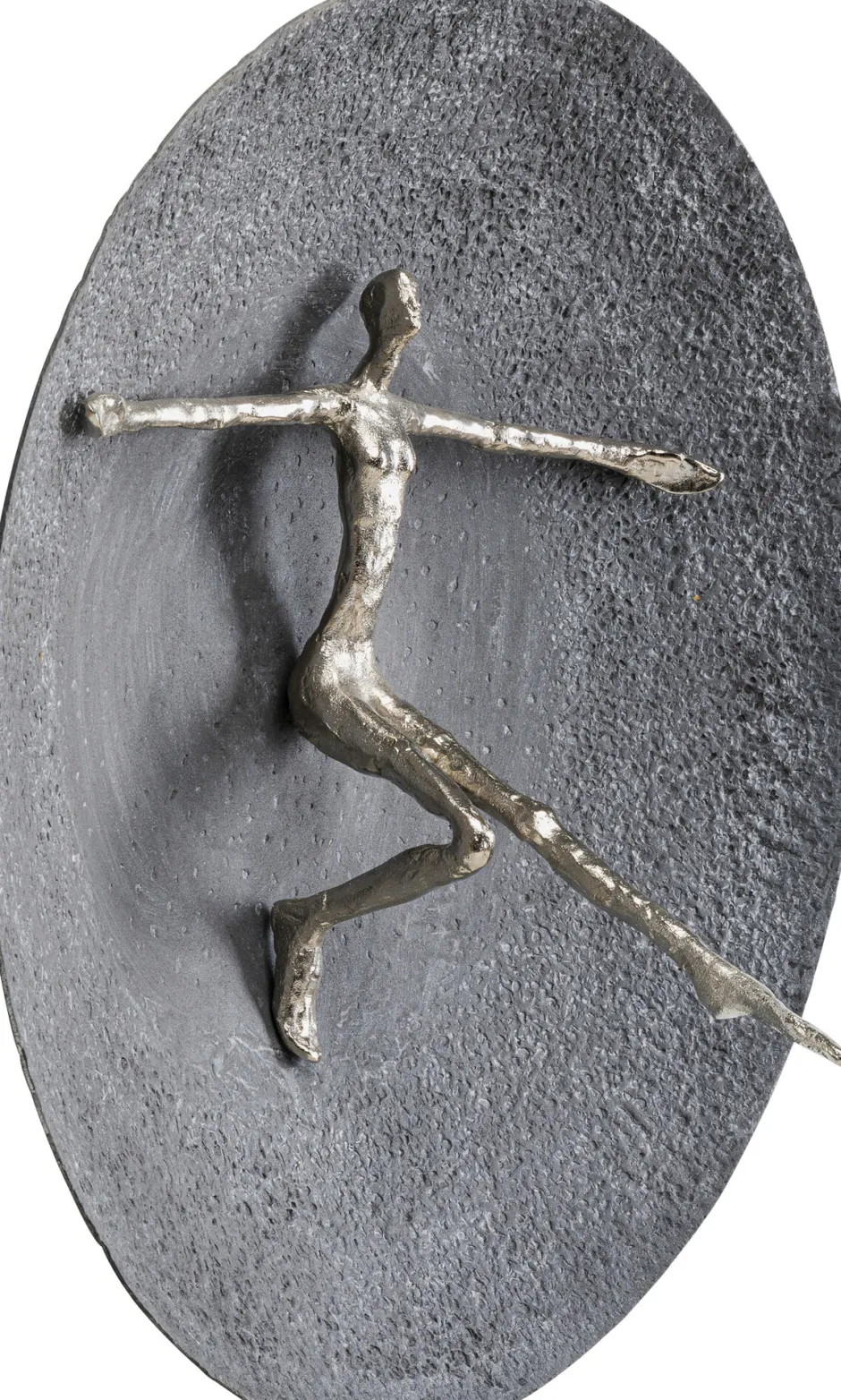 KARE Wandobjekt Umano Silber Ø60cm