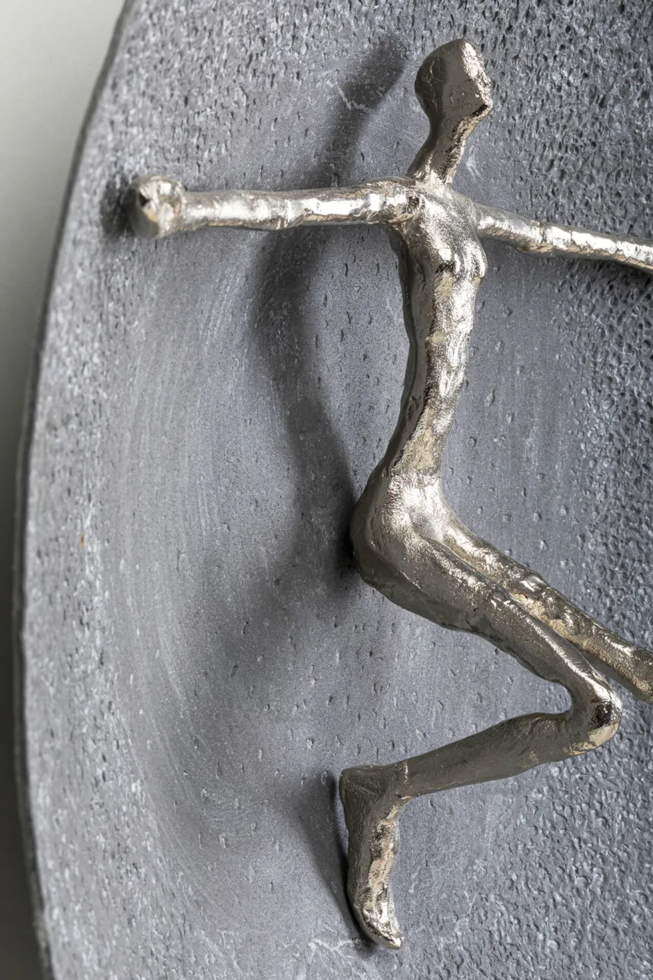 KARE Wandobjekt Umano Silber Ø60cm